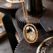 Load image into Gallery viewer, Halo Oval Shaker Necklace Necklaces - Moritz Glik diamonds Core
