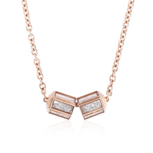 Load image into Gallery viewer, Hex Pave Necklace Necklace - Moritz Glik diamonds
