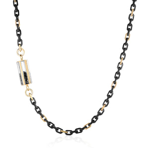 Hiroki Necklace Necklace - Moritz Glik Circo diamonds black diamond