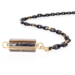 Hiroki Necklace Necklace - Moritz Glik Circo diamonds black diamond