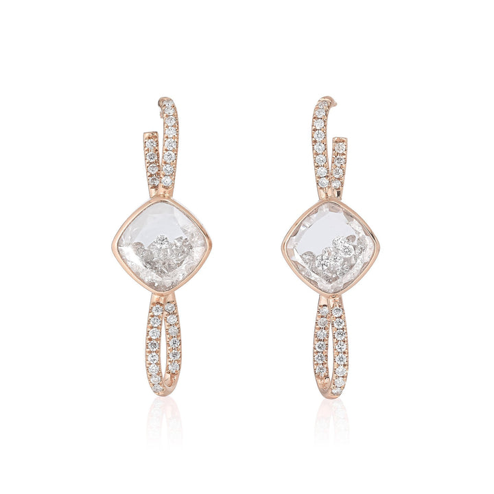 Laço Shaker Earrings Earrings - Moritz Glik Elos diamonds