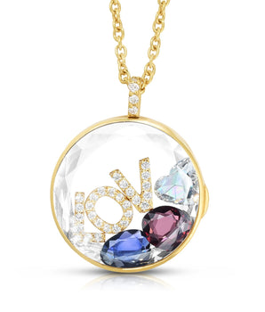 Love Locket 18 Necklaces - Moritz Glik diamonds Heart Customize Yours