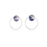 Lyra Earrings Earrings - Moritz Glik diamonds sapphires Circo