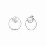 Lyra Pave Earrings Earrings - Moritz Glik Ready to Ship diamonds
