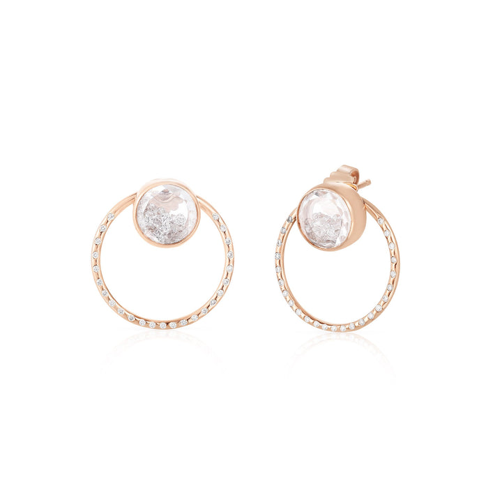 Lyra Pave Earrings Earrings - Moritz Glik diamonds Studs Circo