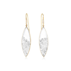 Marquise Diamond Shaker Earrings Earrings - Moritz Glik flash sale Ready to Ship diamonds