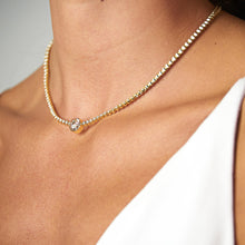 Load image into Gallery viewer, Meia Onda Diamond Choker Necklaces - Moritz Glik diamonds Apura
