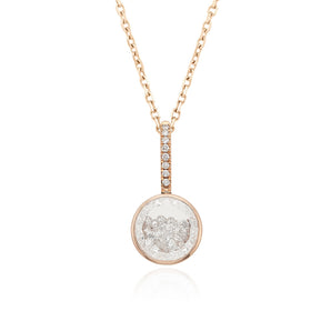 Naipe Diamond Charm Necklaces - Moritz Glik diamonds Mother's Day Charm