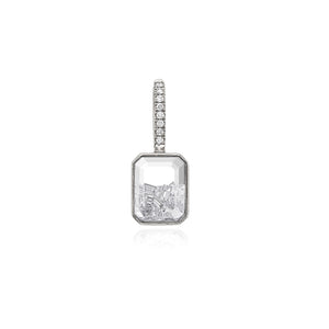 Naipe Diamond Emerald Cut Charm charms - Moritz Glik Core
