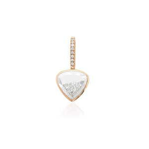 Naipe Diamond Heart Charm charms - Moritz Glik diamonds Charm
