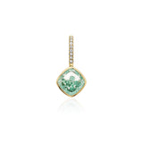 Naipe Emerald Charm Necklaces - Moritz Glik emeralds Ready to Ship Charm
