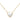 Naipe Heart-ish Necklace Necklaces - Moritz Glik diamonds fall edit Core