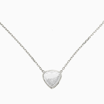 Naipe Heart-ish Necklace Necklaces - Moritz Glik diamonds