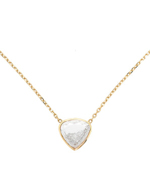 Naipe Heart-ish Necklace Necklaces - Moritz Glik diamonds fall edit Core