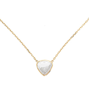 Naipe Heart-ish Necklace Necklaces - Moritz Glik diamonds fall edit Core