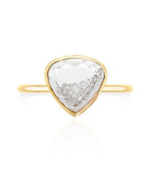 Naipe Heartish Ring Ring - Moritz Glik diamonds Ready to Ship Core