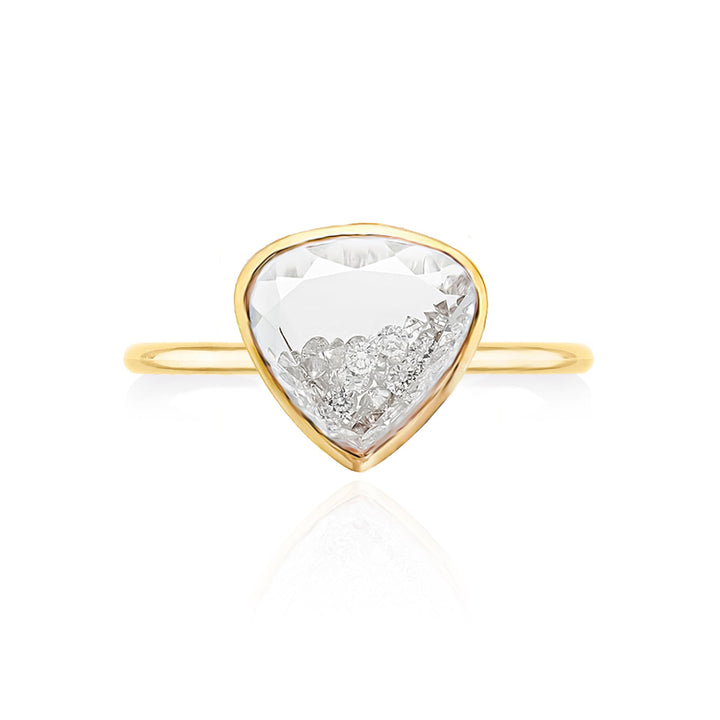 Naipe Heartish Ring Ring - Moritz Glik diamonds Ready to Ship Core