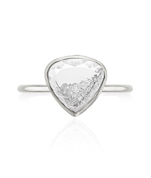Naipe Heartish Ring Ring - Moritz Glik Ready to Ship diamonds