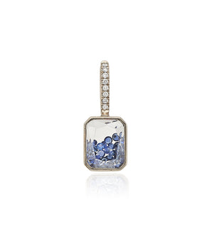 Naipe Sapphire Charm Necklaces - Moritz Glik Ready to Ship sapphires Charm