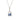 Naipe Sapphire Charm Necklaces - Moritz Glik Mother's Day Ready to Ship Charm