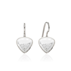 Naipe Shaker Earrings Heart-ish Earrings - Moritz Glik Ready to Ship diamonds