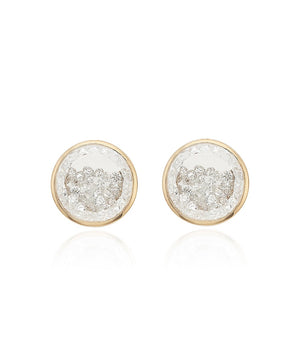 Naipe Shaker Studs Round Earrings - Moritz Glik diamonds Core