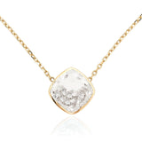Naipe Twisted Cushion Necklace Necklaces - Moritz Glik diamonds Core
