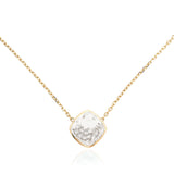 Naipe Twisted Cushion Necklace Necklaces - Moritz Glik diamonds Core