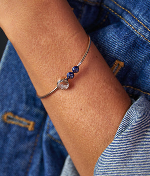 Orbita Enamel Cuff Bracelets - Moritz Glik diamonds Enamel Apura