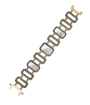 Pave Diamond Shaker Bracelet Bracelets - Moritz Glik diamonds Ready to Ship Archived