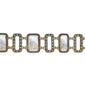 Pave Diamond Shaker Bracelet Bracelets - Moritz Glik diamonds Ready to Ship Archived