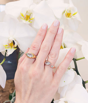 Pêra Ring Rings - Moritz Glik Elos diamonds