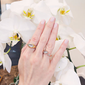 Pêra Ring Rings - Moritz Glik Elos diamonds