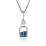 Petite Robot Sapphire Shaker Pendant Necklaces - Moritz Glik sapphires Apura