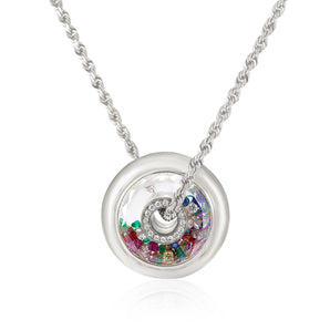 Roda 12 Pendant Confetti Necklace - Moritz Glik Ready to Ship diamonds
