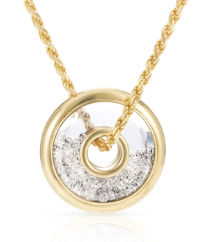 Roda 22 Pendant Necklace - Moritz Glik Roda diamonds