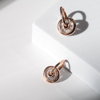 Roda Hoops Earrings - Moritz Glik Hoops Roda diamonds