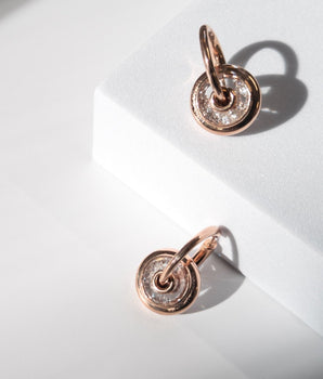 Roda Hoops Earrings - Moritz Glik Hoops Roda diamonds