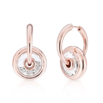 Roda Hoops Earrings - Moritz Glik Hoops Roda diamonds