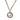 Round Double Chain Pendant Necklace - Moritz Glik Archived