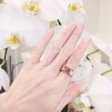 Sansão Cigar Band Ruby Rings - Moritz Glik Elos rubies Cigar Band