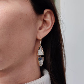 Shields Shaker Earrings Earrings - Moritz Glik diamonds Core