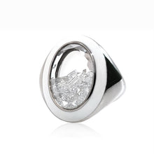 Load image into Gallery viewer, Signet Enamel Ring Rings - Moritz Glik Enamel Muda diamonds
