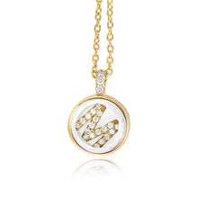 Load image into Gallery viewer, Single Initial Shaker Locket Necklaces - Moritz Glik diamonds Lockets Customize Yours
