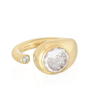 Singular Open Ring Rings - Moritz Glik Elos diamonds