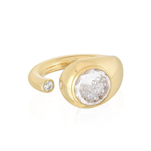 Singular Open Ring Rings - Moritz Glik Elos diamonds