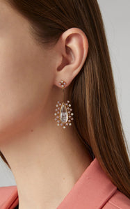 Snowflake Shaker Earrings Earrings - Moritz Glik diamonds