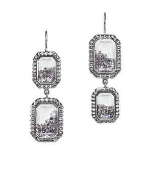 Square Shaker Earrings Earrings - Moritz Glik Archived