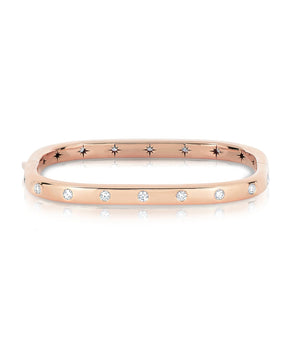 Stacking Rose Cut Bangle Bracelets - Moritz Glik diamonds fall edit Core