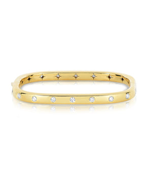 Stacking Rose Cut Bangle Bracelets - Moritz Glik diamonds fall edit Core